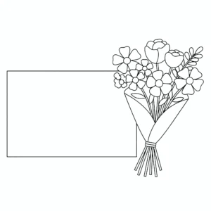 coloriage Merci Maitresse et decoupage