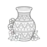 coloriage Mexique et decoupage a imprimer gratuit