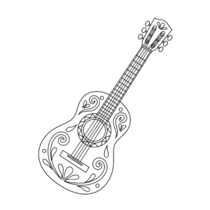 coloriage Mexique pour enfant de 3 ans