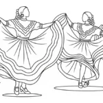 coloriage Mexique et decoupage a imprimer gratuit