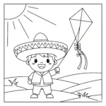 coloriage Mexique en ligne pour enfant