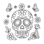 coloriage Mexique à imprimer pdf