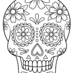 coloriage Mexique à imprimer pour enfant de 6 ans