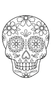 coloriage Mexique à imprimer pour enfant de 6 ans