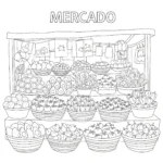 télécharger coloriage Mexique gratuit