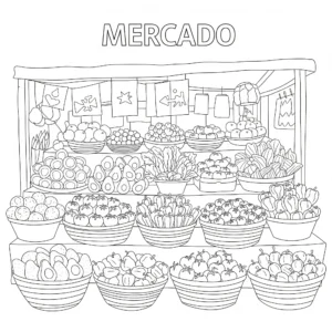 télécharger coloriage Mexique gratuit