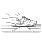imprimer coloriage Nike gratuit