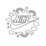 imprimer coloriage Nike gratuit