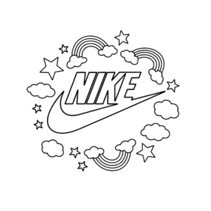 imprimer coloriage Nike gratuit