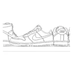 coloriage Nike et dessin a imprimer