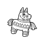 coloriage Piñata Rigolote et dessins