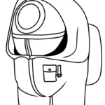 coloriage Squid Game educatif pour enfant