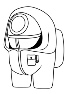coloriage Squid Game educatif pour enfant