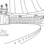 coloriage Squid Game à imprimer
