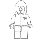coloriage Squid Game et dessin a imprimer