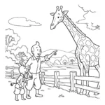 coloriage Tintin gratuit