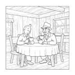 coloriage Tintin et dessins