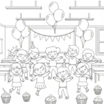 coloriage fin d’année scolaire a colorier en ligne