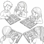 coloriage fin d’année scolaire à imprimer kawaii