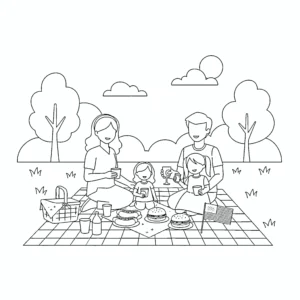 coloriage 4 Juillet pour enfant de 3 ans