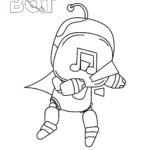 image pour coloriage Astro Bot enfant