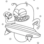 coloriage Astro Bot pour enfants