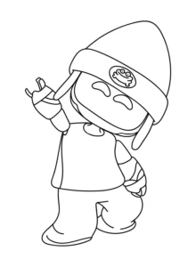 coloriage Astro Bot a dessiner en ligne
