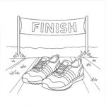 coloriage Chaussure pour enfant de 6 ans