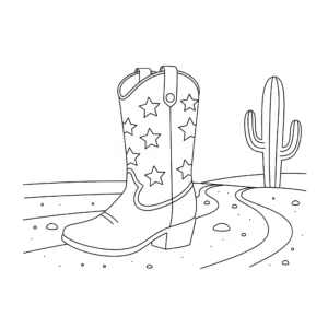 coloriage Chaussure gratuit en ligne