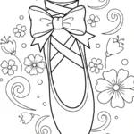 coloriage Chaussure à imprimer pour enfant de 2 ans