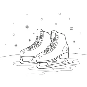 coloriage Chaussure à imprimer pour enfant de 8 ans