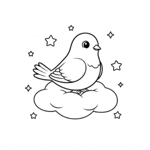 coloriage Colombe pour enfant de 10 ans