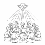 coloriage Colombe à imprimer gratuitement