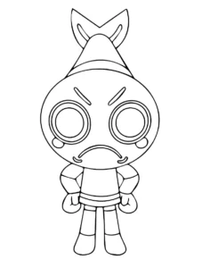 coloriage Dandy’s World à imprimer pdf gratuit