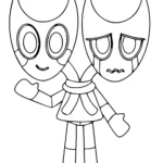 coloriage Dandy’s World en ligne pour enfant