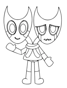 coloriage Dandy’s World en ligne pour enfant
