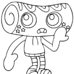 coloriage Dandy’s World à imprimer gratuitement