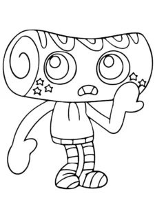 coloriage Dandy’s World à imprimer gratuitement