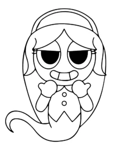 coloriage Dandy’s World pour enfant de 4 ans