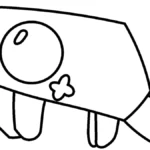 imprimer coloriage Dandy’s World gratuit