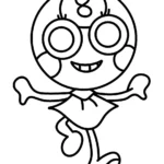 coloriage Dandy’s World pour enfants