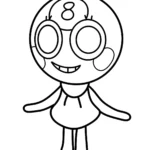 image de coloriage Dandy’s World pour enfant