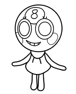 image de coloriage Dandy’s World pour enfant