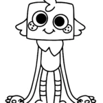 coloriage Dandy’s World gratuit pour enfants