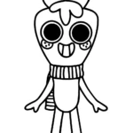 coloriage Dandy’s World gratuit en ligne