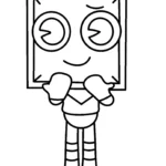coloriage Dandy’s World gratuit à imprimer