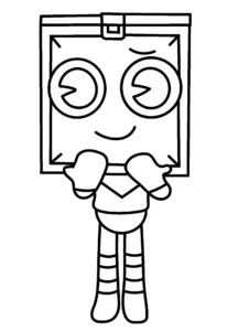 coloriage Dandy’s World gratuit à imprimer