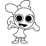 coloriage Dandy’s World pour enfants à télécharger