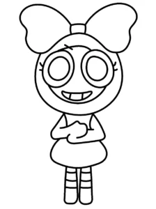 coloriage Dandy’s World a dessiner et imprimer