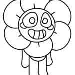 coloriage Dandy’s World pour enfant à imprimer